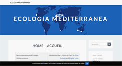 Desktop Screenshot of ecologia-mediterranea.univ-avignon.fr