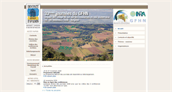 Desktop Screenshot of gfhn2008.univ-avignon.fr