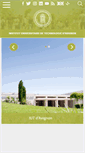 Mobile Screenshot of iut.univ-avignon.fr